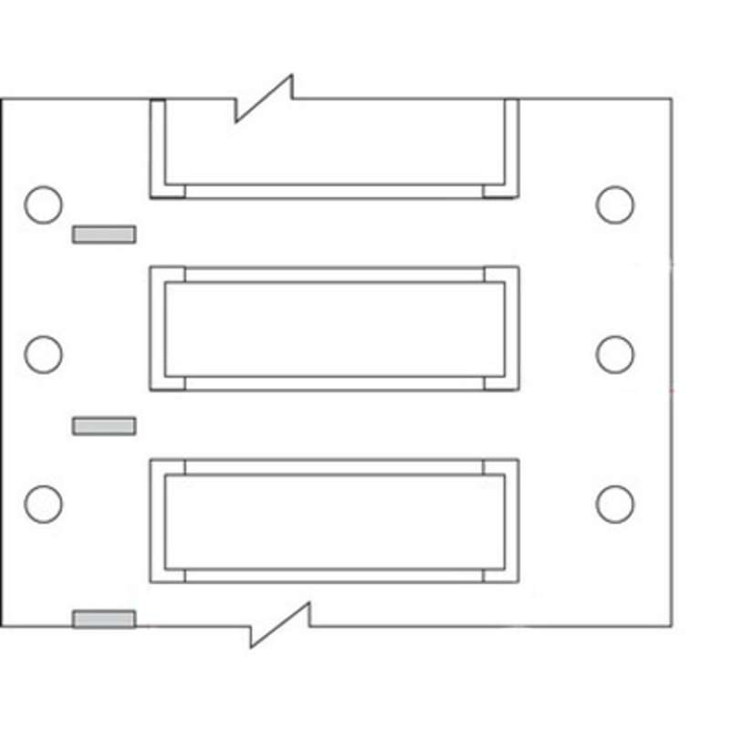 B-7642 PermaSleev HX Dbl side,Wire Marking Sleeve